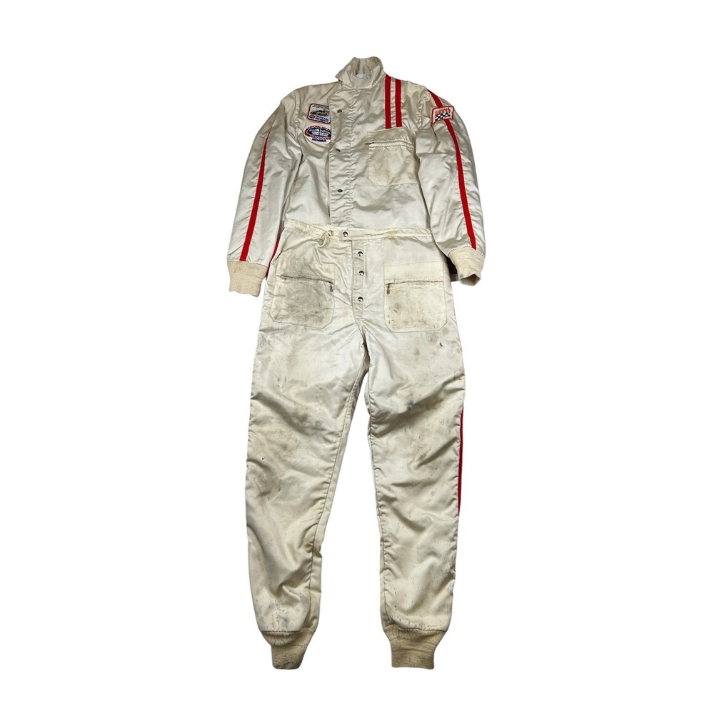 Vintage 60s NHRA Nomex Racing Suit Two Piece Rare Hot Rod